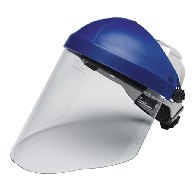 3M™ Ratchet Headgear H8A with 3M™ Clear Polycarbonate Faceshield WP96, Uncoated, Clear, 9 in L x 14 in H 3M™ Ratchet Headgear H8A with 3M™ Clear Polycarbonate Faceshield WP96, Uncoated, Clear, 9 in L x 14 in H