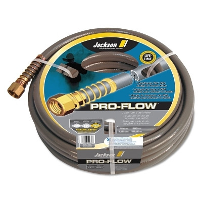 The AMES Companies, Inc. Jackson® Professional Tools Pro-Flow™ Commercial Duty Hose, 5/8 in dia, 50 ft L, PVC