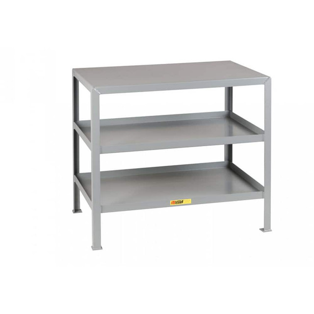 Little Giant. MT1832-2 Heavy-Duty Machine Table: Steel, Gray