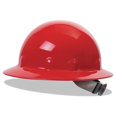 PIP Global Safety Fibre-Metal® by PIP SuperEight® E1 Hard Hat, 8 Point Ratchet, Red