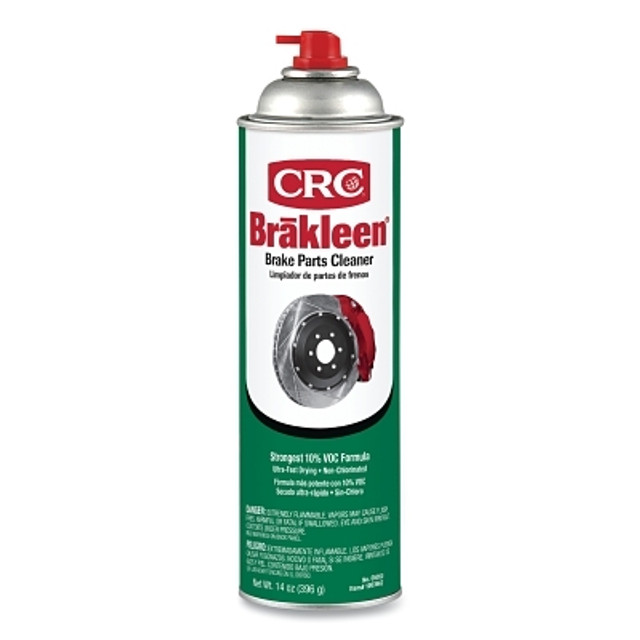 CRC® Brake Parts Cleaner, 20 oz Aerosol Can with PowerJet® Spray Nozzle, Non-Chlorinated, 50 State VOC Compliant