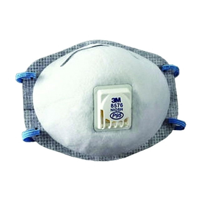 3M™ P95 Particulate Respirator, Half Facepiece, Oil/Non-Oil Particles, White