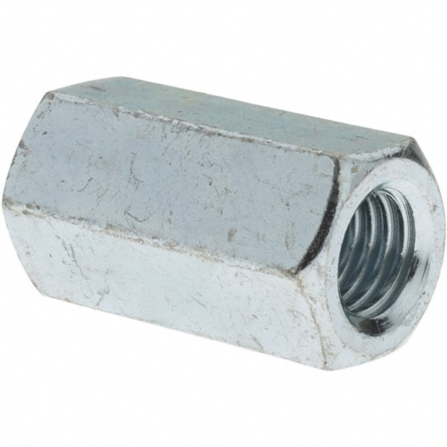 Value Collection A996676 M12x1.75 Metric Coarse, 36mm OAL Steel Standard Coupling Nut