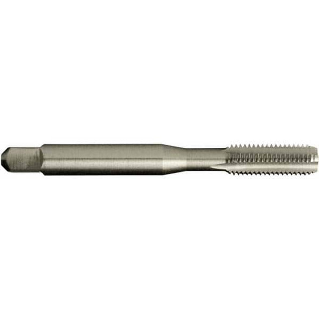 Greenfield Threading 313051 Straight Flute Tap: #8-32 UNC, 4 Flutes, Bottoming, 2B Class of Fit, High Speed Steel, Bright/Uncoated