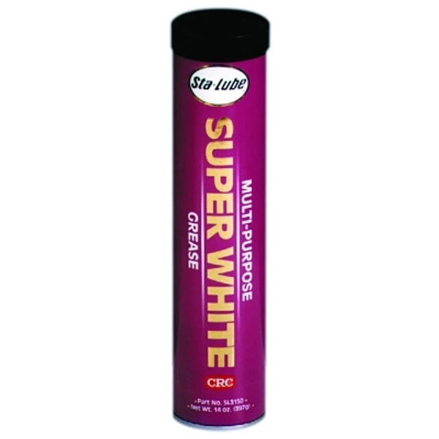 CRC® Super WhiteMulti-Purpose Grease, 14 oz Cartridge