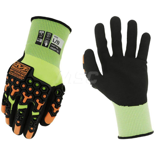 Mechanix Wear S5DP-91-009 Work & General Purpose Gloves; Glove Type: Field Work ; Application: For Mining & Metalworking Applications ; Glove Material: Nylon ; Lining Material: Nylon ; Back Material: Nylon ; Cuff Material: Knit