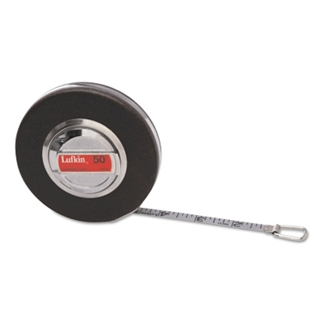 Apex Tool Group Crescent Lufkin® Anchor Measuring Tapes, 3/8 in x 50 ft, 1/10 in
