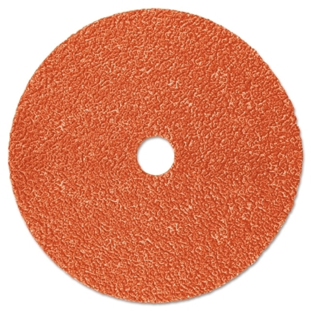 3M™ Fibre Disc 787C, Precision Shaped Ceramic, 5 in dia x 7/8 in Center Hole, 60+ Grit, Die 500P 3M™ Fibre Disc 787C, Precision Shaped Ceramic, 5 in dia x 7/8 in Center Hole, 60+ Grit, Die 500P