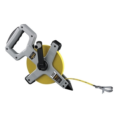 Komelon USA Open Reel Fiberglass Long Tapes, 1/2 in x 200 ft