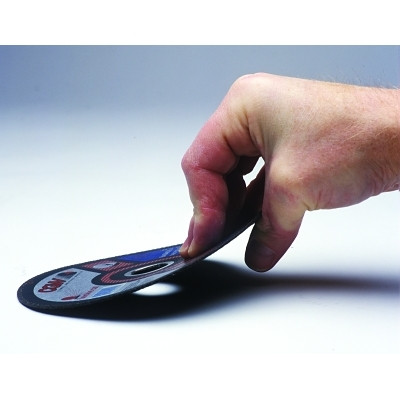 CGW Abrasives Quickie Cut™ Type 1 Extra Thin Cut-Off Wheel, 4-1/2 in dia, 0.035 in Thick, 7/8 in Arbor, 60 Grit