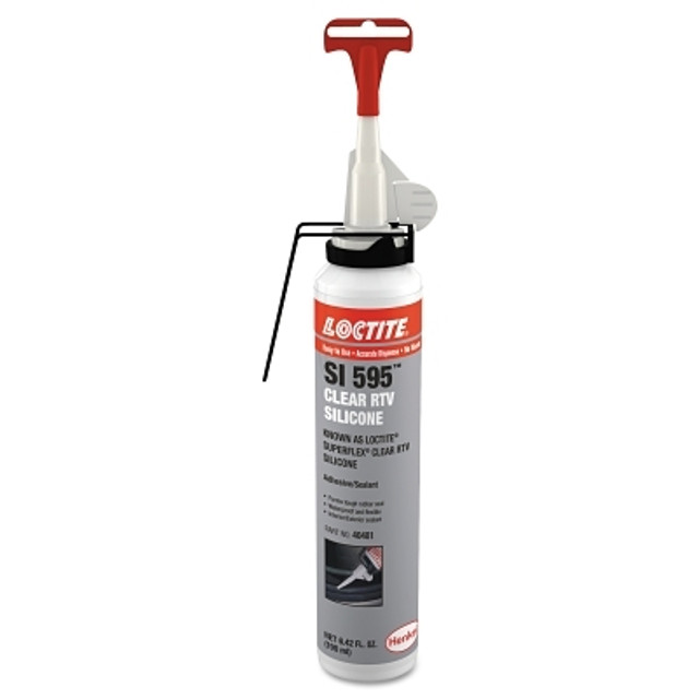 Henkel Corporation Loctite® 743915 Superflex® RTV, Silicone Adhesive Sealant, 190 mL Power Can, Clear