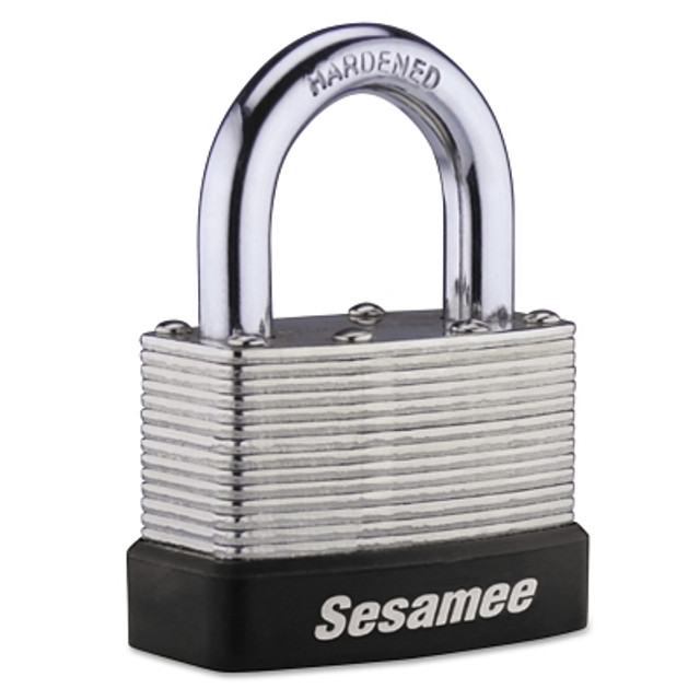CCL™ Sesamee® Keyless Padlock, 5/16 in Shackle dia, 1 in L x 1 in W Shackle, Brass