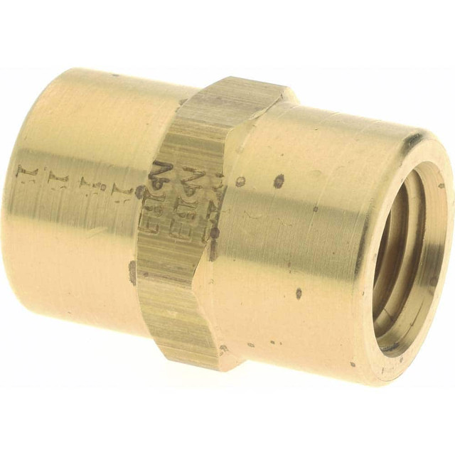 Eaton 3300X4 Industrial Pipe Coupling: 1/4" Female Thread, FNPTF