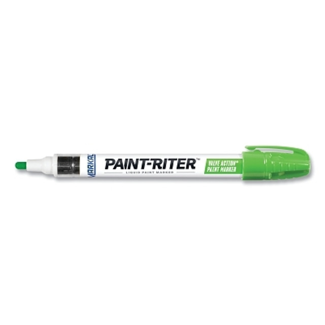 LA-CO Industries Inc Markal® Paint-Riter® Valve Action® Paint Marker, Fluorescent Green, 1/8 in, Medium LA-CO Industries Inc Markal® Paint-Riter® Valve Action® Paint Marker, Fluorescent Green, 1/8 in, Medium