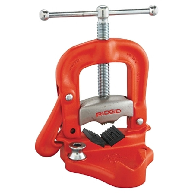 Ridge Tool Company Ridgid® Bench Yoke Vise, Cast Iron, 4 in Pipe Capacity