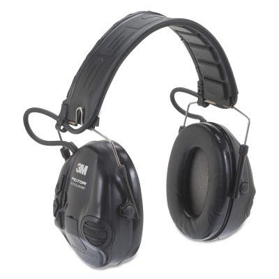 3M™ PELTOR™ Tactical Sport™ Electronic Headset, 20 dB NRR, Black, Over-the-Head