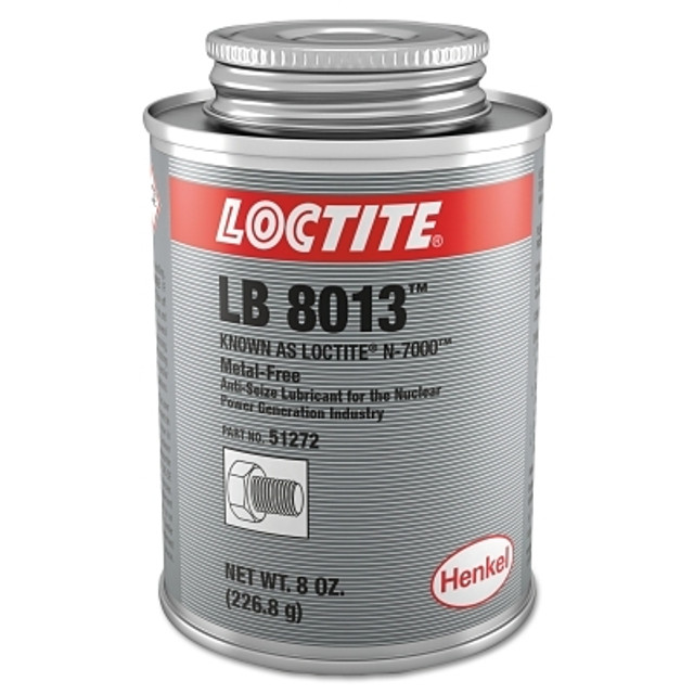 Henkel Corporation Loctite® N-7000™ High Purity Anti-Seize, Metal Free, 8 oz Brush Top Can Henkel Corporation Loctite® N-7000™ High Purity Anti-Seize, Metal Free, 8 oz Brush Top Can