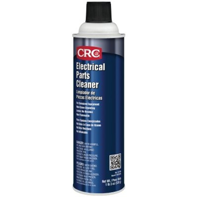 CRC® Electrical Parts Cleaner, 20 oz Aerosol Can, Irritating Odor