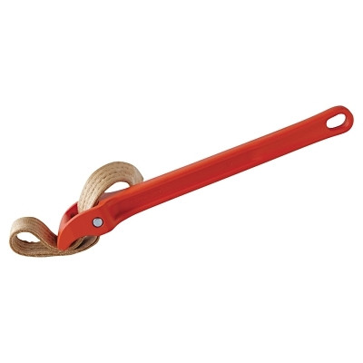 Ridge Tool Company Ridgid® Strap Wrench, 2 in to 3-1/2 in Opening, 17 in Strap, 11-3/4 in OAL