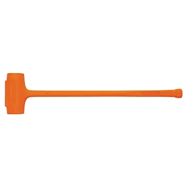 Stanley® Products Stanley® COMPO-CAST® Soft-Face Sledge Hammer, 11.5 lb Head, 3-1/2 in dia Face, 36-1/8 in OAL, Orange