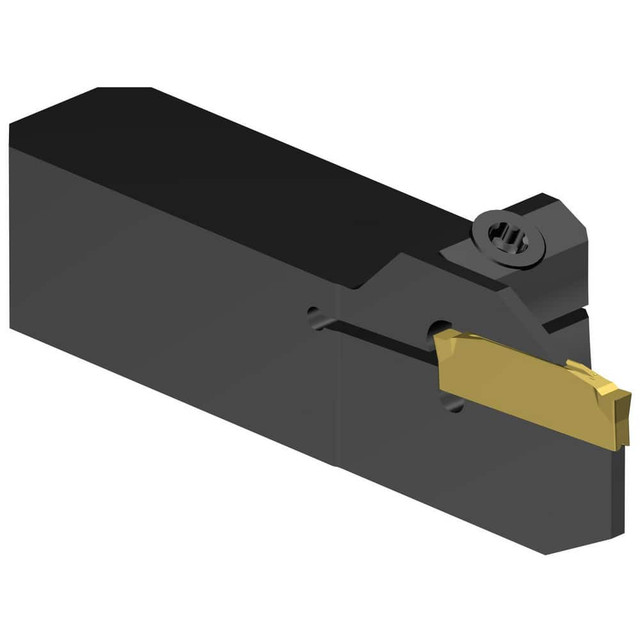 Sandvik Coromant 8196554 Indexable Grooving/Cut-Off Toolholders; Hand of Holder: Left Hand ; Maximum Depth of Cut (Decimal Inch): 0.6693 ; Maximum Depth of Cut (mm): 17.00 ; Maximum Groove Width (Decimal Inch): 0.0788 ; Maximum Groove Width (mm): 2.2