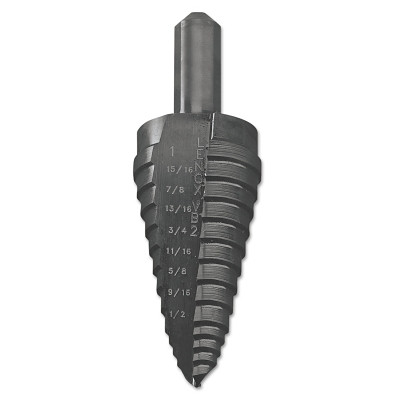 Stanley® Products Lenox® Vari-Bit® Step Drill Bit, #2,  1/2 in to 1 in Cutting Dia, 9 Steps