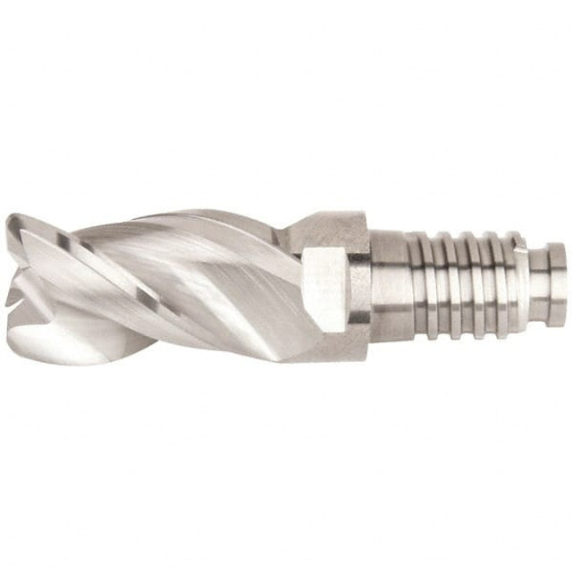 Kennametal 6153955 Corner Radius End Mill Head: 1/2" Dia, 3 Flutes