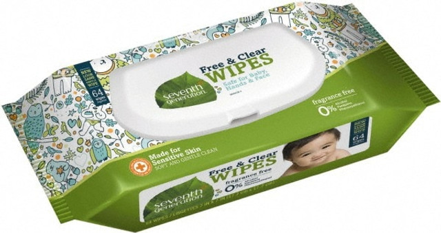 Seventh Generation SEV34208 Baby Wipes: Pre-Moistened