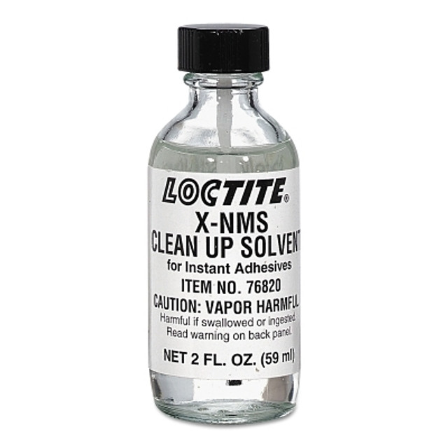 Henkel Corporation Loctite® 235018 768™ X-NMS™ Clean Up Solvent for Instant Adhesive, 2 oz, Bottle, Mild Solvent