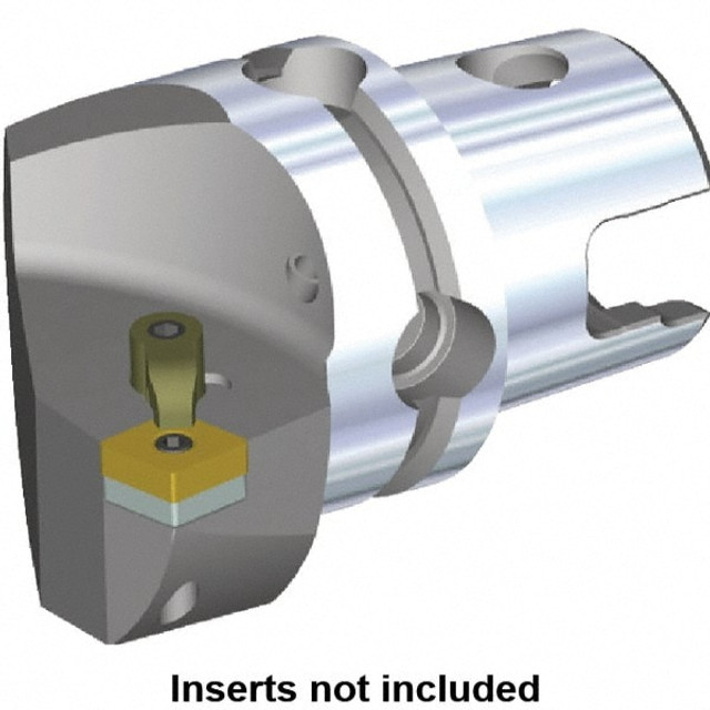 Kennametal 3738138 Modular Turning & Profiling Cutting Unit Head: Size KM50, 50 mm Head Length, Internal or External, Left Hand