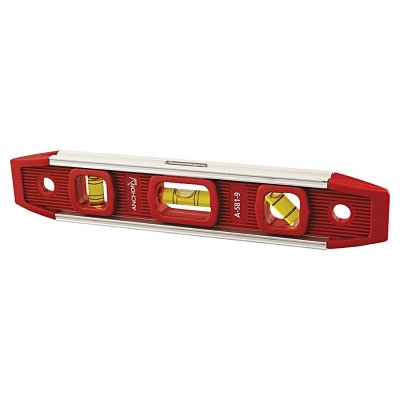 ORS Nasco Anchor Brand Magnetic Torpedo Level, 9 in, 3 Vials