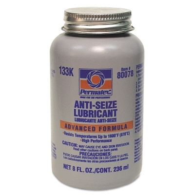 Permatex® Aluminum Anti-Seize Lubricant, 8 oz, Brush-Top Bottle