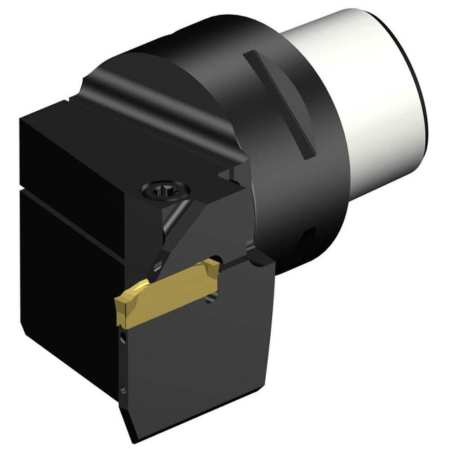 Sandvik Coromant 8290108 Modular Grooving Cutting Unit Heads; System Size: C4 ; Maximum Depth of Cut (Decimal Inch): 0.3937 ; Maximum Depth of Cut (mm): 10.00 ; Minimum Groove Width (Decimal Inch): 1.0630 ; Minimum Groove Width (mm): 27.00