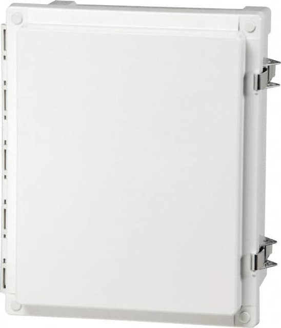 Fibox AR10106CHSSL Standard Electrical Enclosure: Polycarbonate, NEMA 12, 13, 4, 4X, 6 & 6P