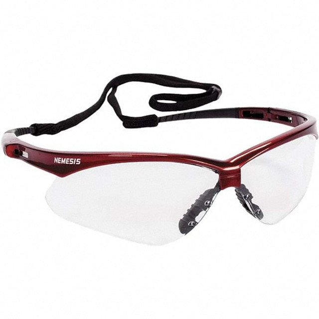 KleenGuard 47378 Safety Glass: Anti-Fog & Scratch-Resistant, Polycarbonate, Clear Lenses, Full-Framed, UV Protection