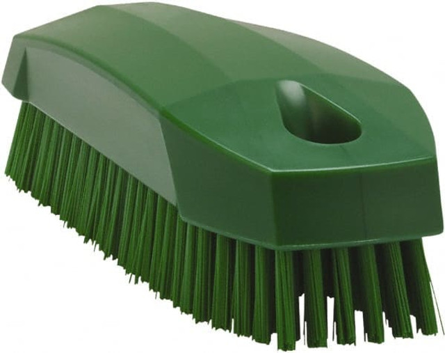 Vikan 64402 Scrub Brush: 1.9" Brush Width, Polyester Bristles