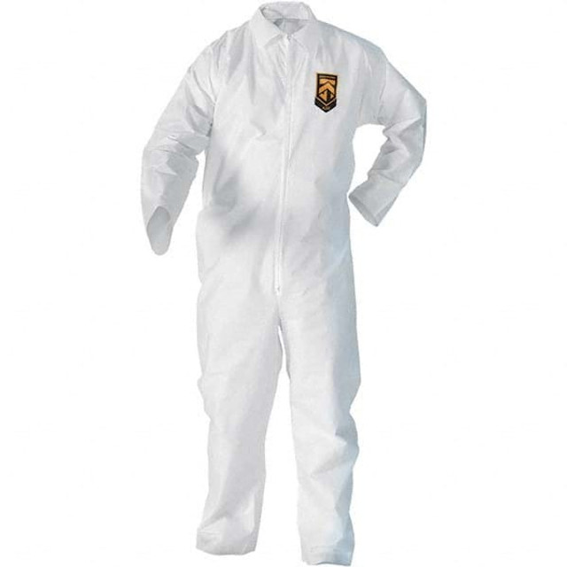 KleenGuard 35670 Disposable Coveralls: Size 5X & 6X-Large, SMS, Zipper Closure