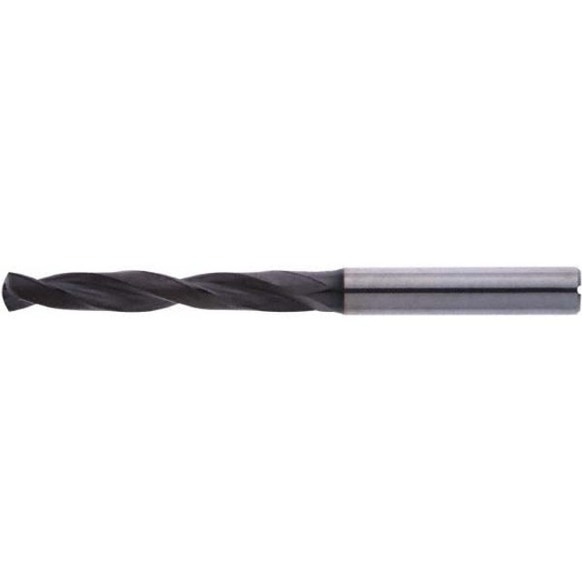 Accupro US104024 Jobber Length Drill Bit: 10.72 mm Dia, 140 °, Solid Carbide