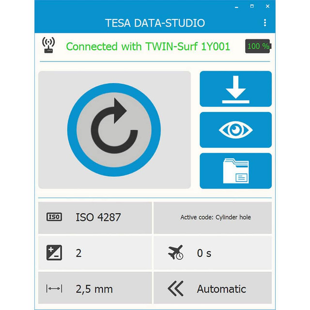 TESA Brown & Sharpe 06960091 DATA-STUDIO software for use with TESA TWIN-SURF