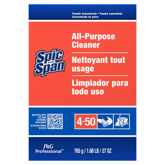 Spic & Span PGC31973EA Floor Cleaner: 27 gal Box