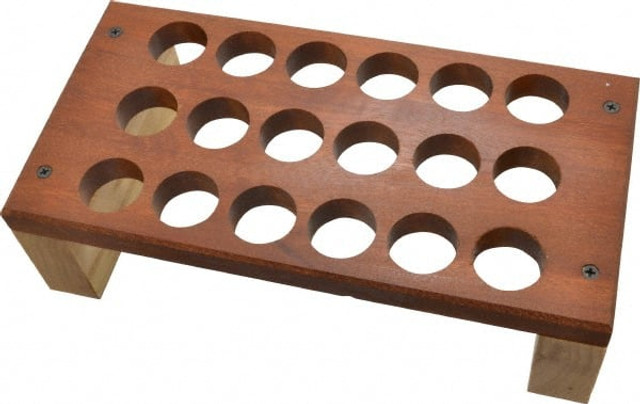 Value Collection BLK 5C 18 Collet, 5C Wood Collet Rack and Tray