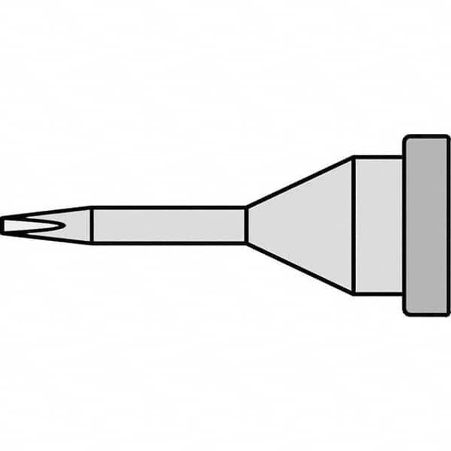 Weller T0054449499 Soldering Iron Chisel Tip: 0.016" Point Width, 0.59" Long