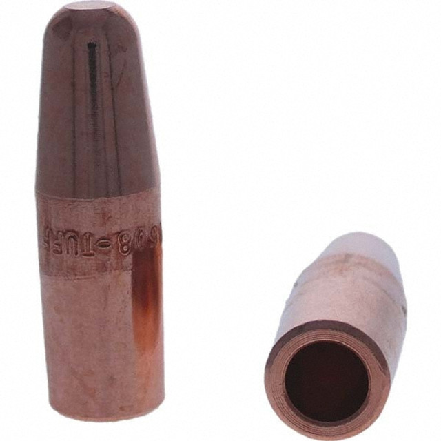 Tuffaloy 131-1508 Spot Welder Tips; Tip Type: Straight Tip A Nose (Pointed) ; Material: RWMA Class 1 - C15000