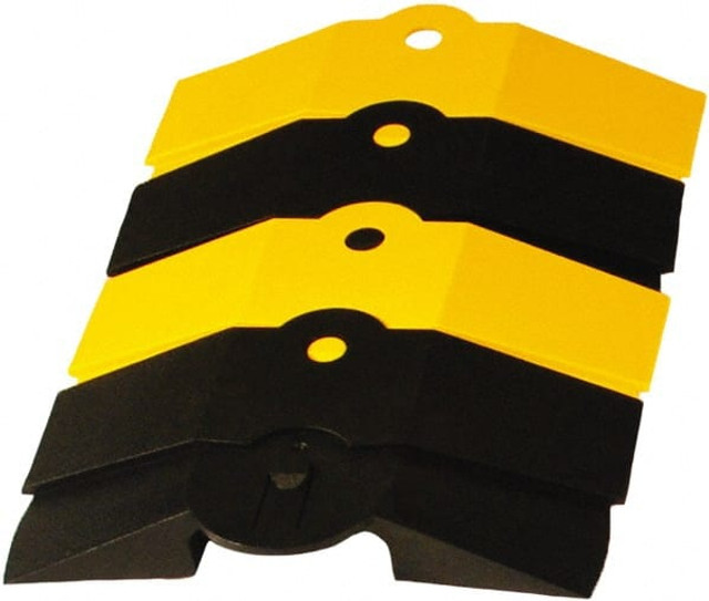 UltraTech. 1831 Floor Cable Cover: Acrylonitrile Butadiene Styrene, 1 Channel, 3/4" Max Cable Dia