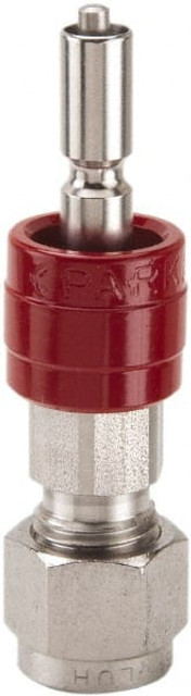 Parker 6A-Q6VY-SS Metal Quick Disconnect Tube Fittings