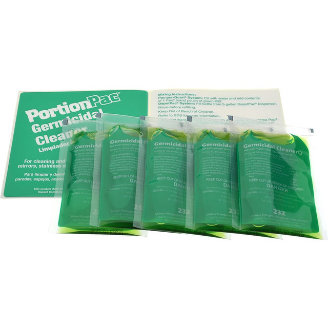 PortionPac 232GMC All-Purpose Cleaner: 1 gal Packet, Disinfectant