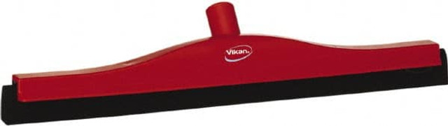 Vikan 77534 Squeegee: 20" Blade Width, Foam Rubber Blade, Threaded Handle Connection