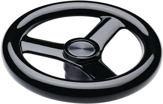 Elesa 77811 Spoked Handwheel: Duroplast, Glossy Finish