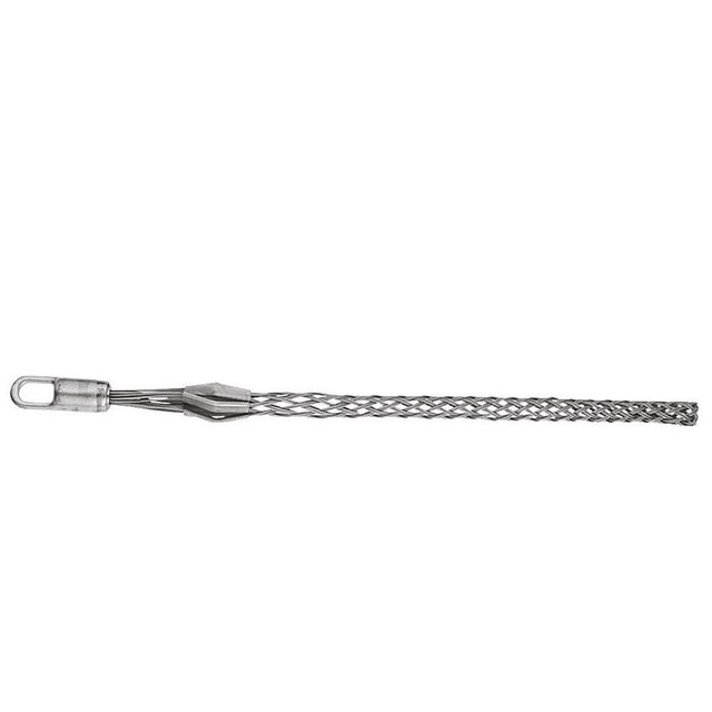 Klein Tools KPS100-2 Wire Pulling Grips; Tool Type: Pulling Grip ; Material: Steel ; Eye Type: Rotating Eye ; Minimum Compatible Cable Diameter: 1in ; Maximum Compatible Cable Diameter: 1.24in ; Mesh Length (Inch): 20in