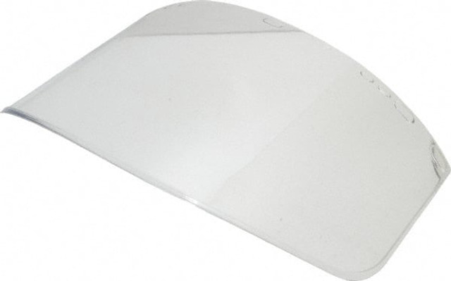 Jackson Safety 29089 Face Shield Windows & Screens: Replacement Window, Clear, 9" High, 0.06" Thick